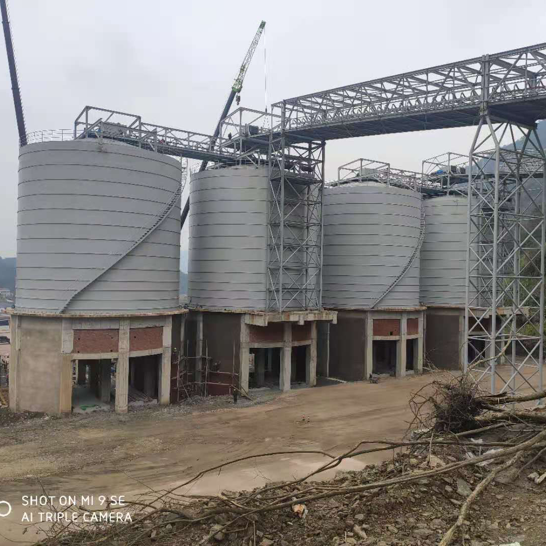 芜湖3000吨骨料钢板库